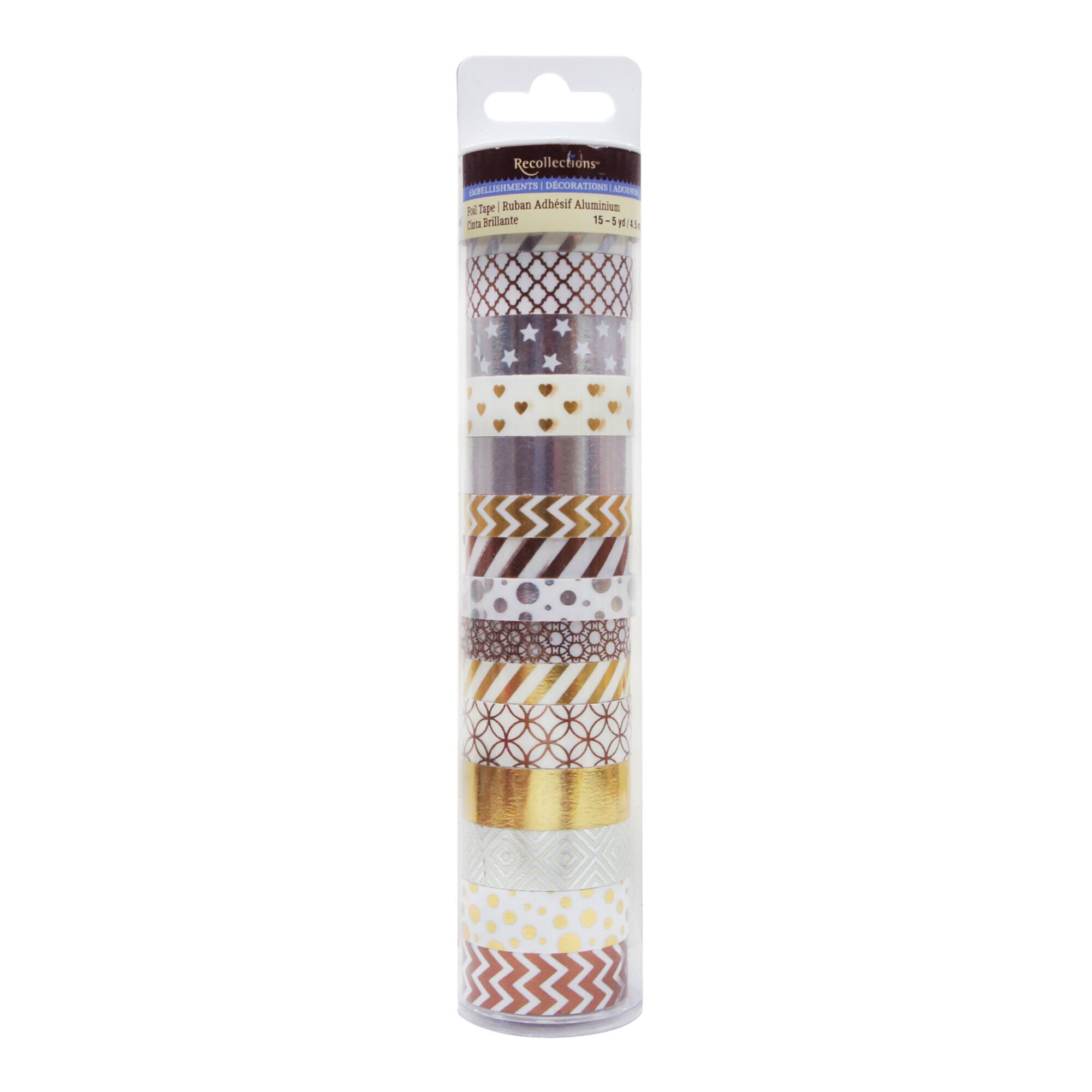 Metallic Foil Crafting Tape Set by Recollections™